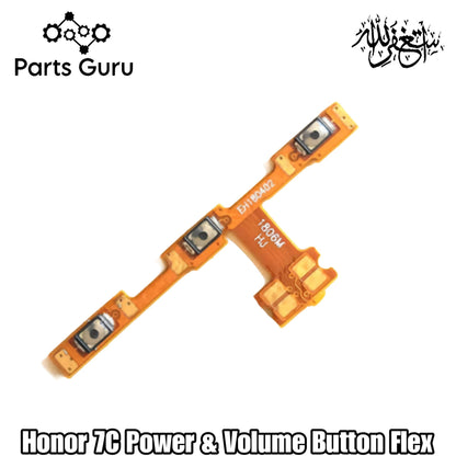 Huawei Honor 7C Power & Volume Button Flex || Huawei Honor 7C Power & volume button strip || Honor 7c on off volume strip || Parts Guru