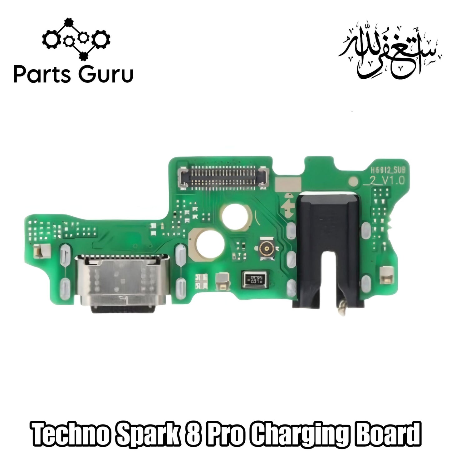 Techno Spark 8 Pro Charging Board || Techno Spark 8 pro Charging strip || Spark 8 pro charging port || Parts Guru