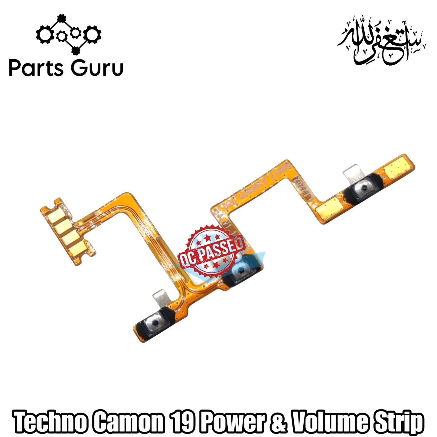 Tecno Camon 19 Power Button & Volume Button Flex || Techno Camon 19 Power Button Strip || Camon 19 volume & on off strip || Parts Guru