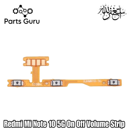 Xiaomi Redmi Note 10 5G Power Volume Button Flex || Redmi Mi Note 10 5g On Off Volume Button Strip || Note 10 5G on off strip || Parts Guru