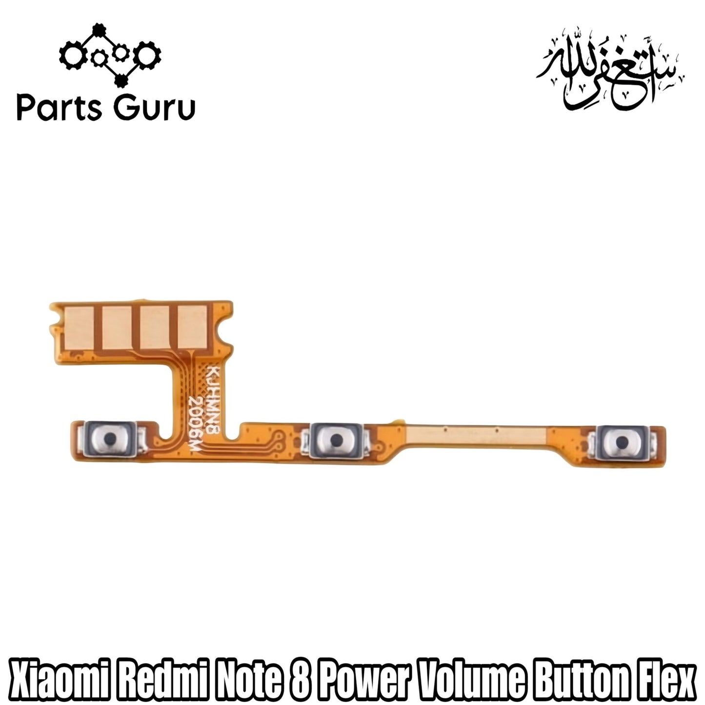 Xiaomi Redmi Note 8 Power Volume Button Flex || Mi Note 8 power & volume button strip || Redmi note 8 on off volume strip || Parts Guru