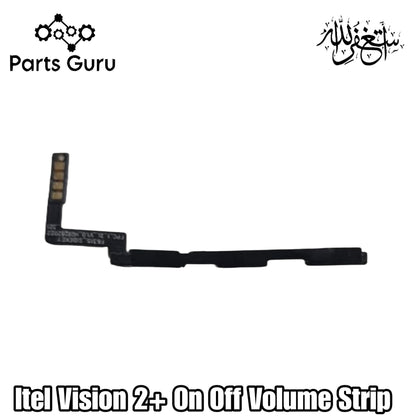 Itel Vision 2 Plus Power Volume Button Flex || Itel vision 2 plus power volume button strip || Vision 2+ On Off Volume Strip || Parts Guru