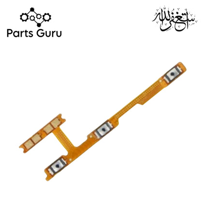 Xiaomi Redmi Note 10 4G Power Volume Button Flex || Redmi Mi Note 10 On Off Volume Button Strip || Note 10 on off strip || Parts Guru
