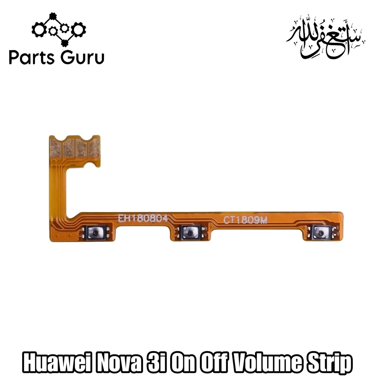 Huawei Nova 3i Power & Volume Button Flex || Huawei nova 3i Power & volume strip || Nova 3i on off volume strip || Parts Guru