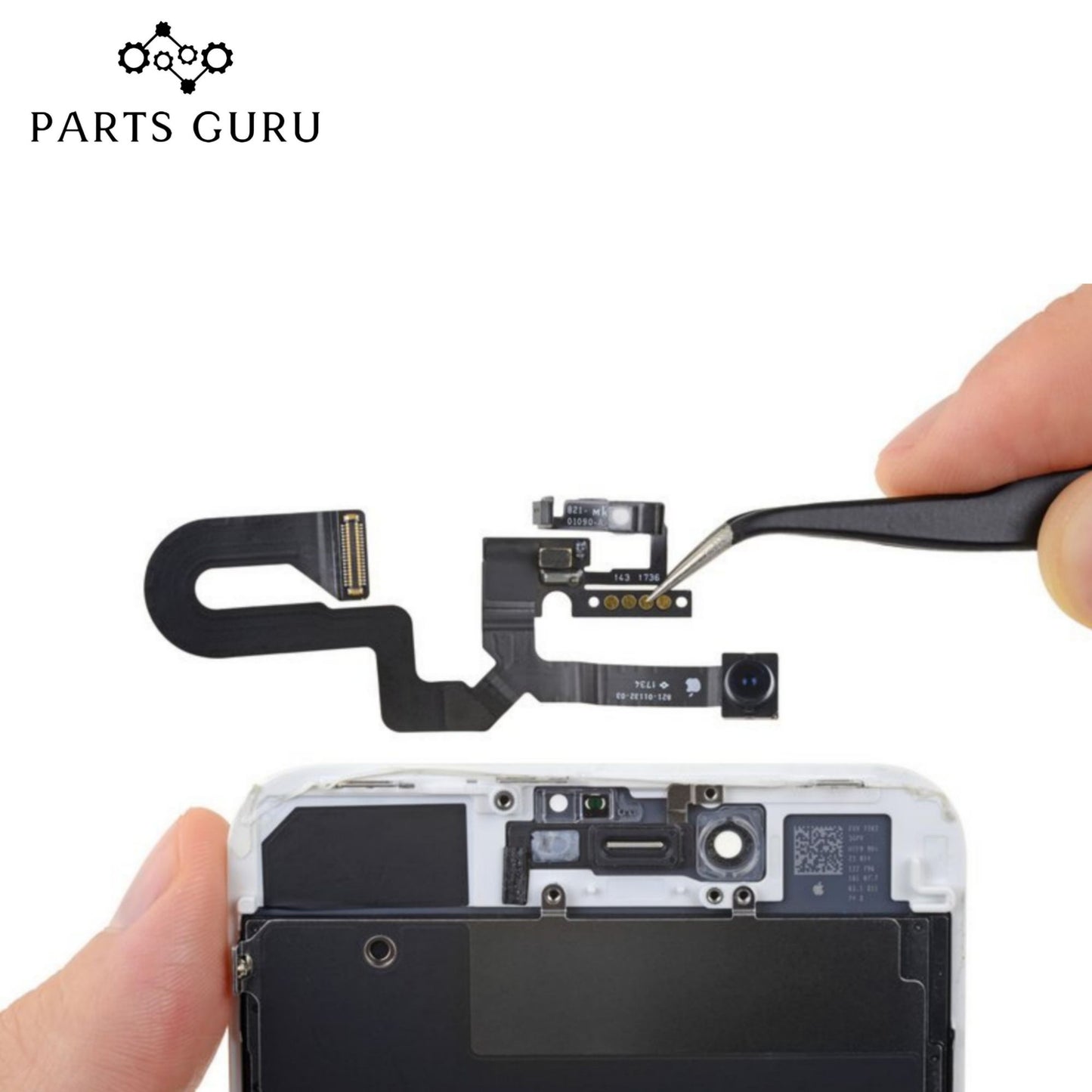 IPhone 8 Plus Original Front Camera Strip || Iphone 8+ original Front Camera Strip || iphone 8 plus original front cam || Parts Guru