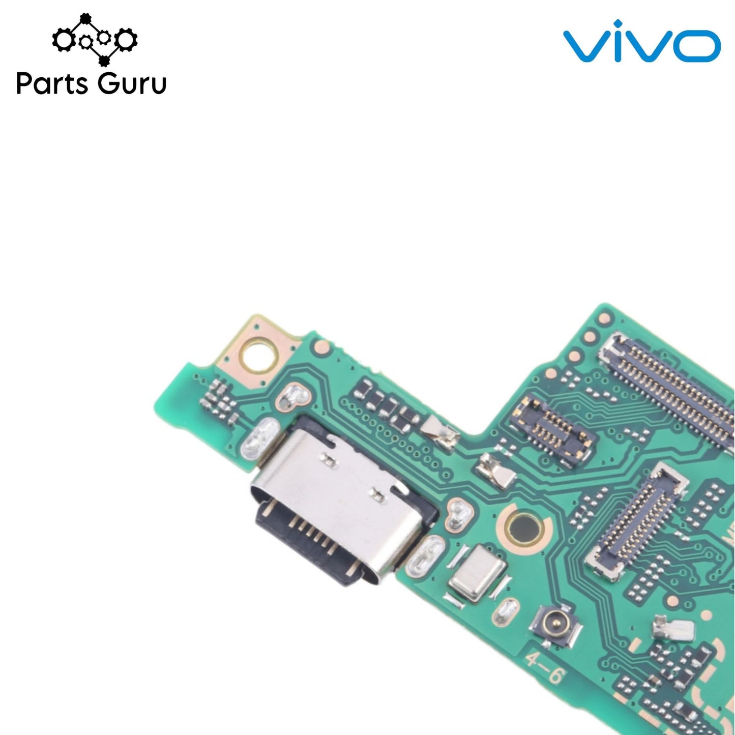 Vivo V29e V2317 OEM Charging Port Board || Vivo v29e charging strip || vivo v29e charging flex || Parts Guru