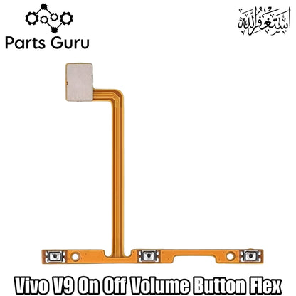 Vivo V9 Power Volume Button Flex || Vivo v9 on off volume button strip || V9 on off volume button strip || Parts Guru