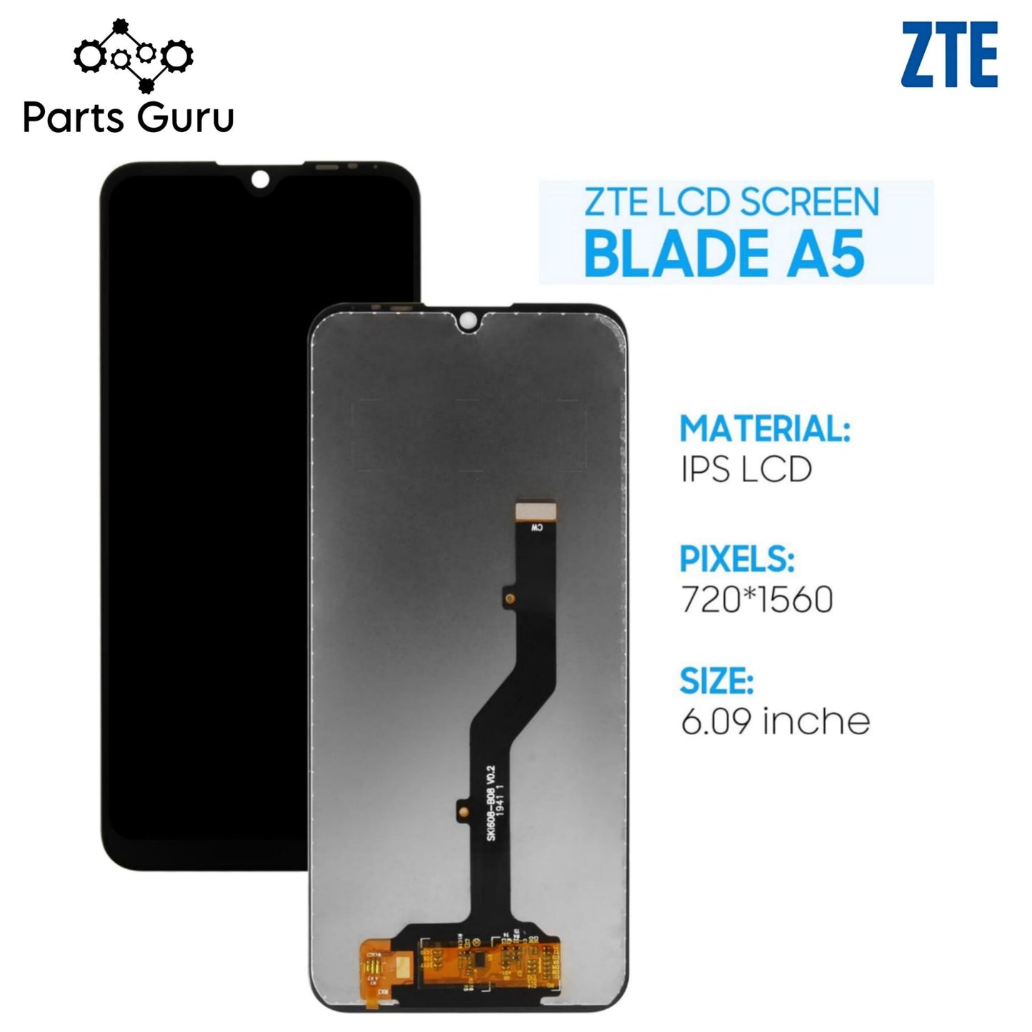 ZTE Blade A5 2020 Panel || ZTE A5 2020 panel || Blade a5 2020 Full Screen Replacement || Parts Guru