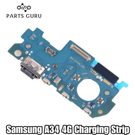 A34 4G Charging Board || Samsung A34 4G Charging Strip || Samsung A34 4g Charging flex || Parts Guru