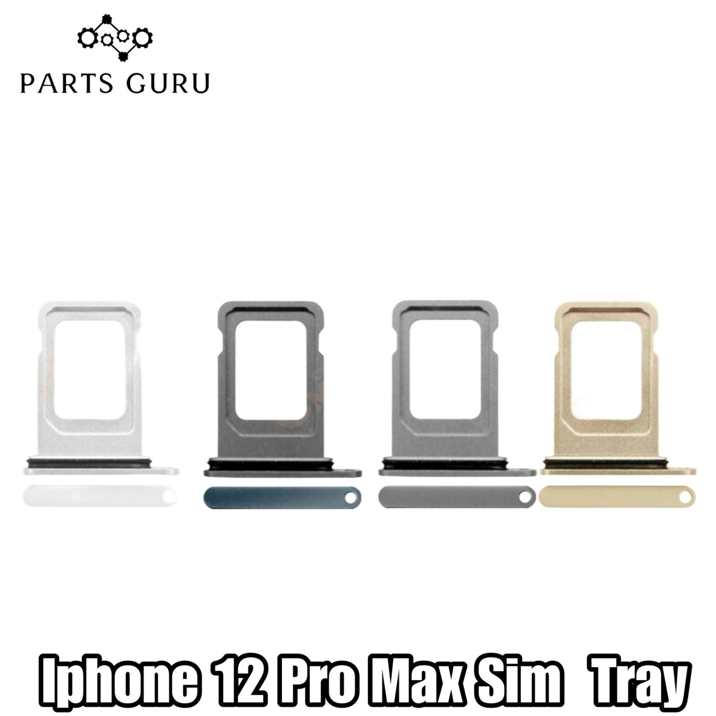 Iphone 12 pro max Sim Tray || IPhone 12 pro max Sim Slot || Iphone 12 pro max Sim Slot\Sim Tray || Parts Guru