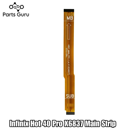 Infinix X6837 Main Strip || Infinix Hot 40 Main Flex || Infinix hot 40 x6837 main strip || Parts Guru