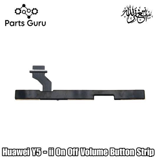 Huawei Honor Y5 2 Power & Volume Button Flex || Huawei Honor y5 Ii power & volume button strip || Y5 2 on off volume strip || Parts Guru