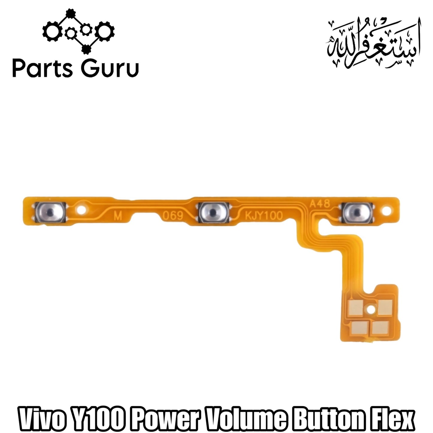 Vivo Y100 Power Volume Button Flex || Vivo y100 power volume button strip || Y100 on off volume strip || Parts Guru