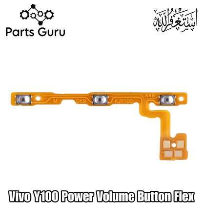 Vivo Y100 Power Volume Button Flex || Vivo y100 power volume button strip || Y100 on off volume strip || Parts Guru