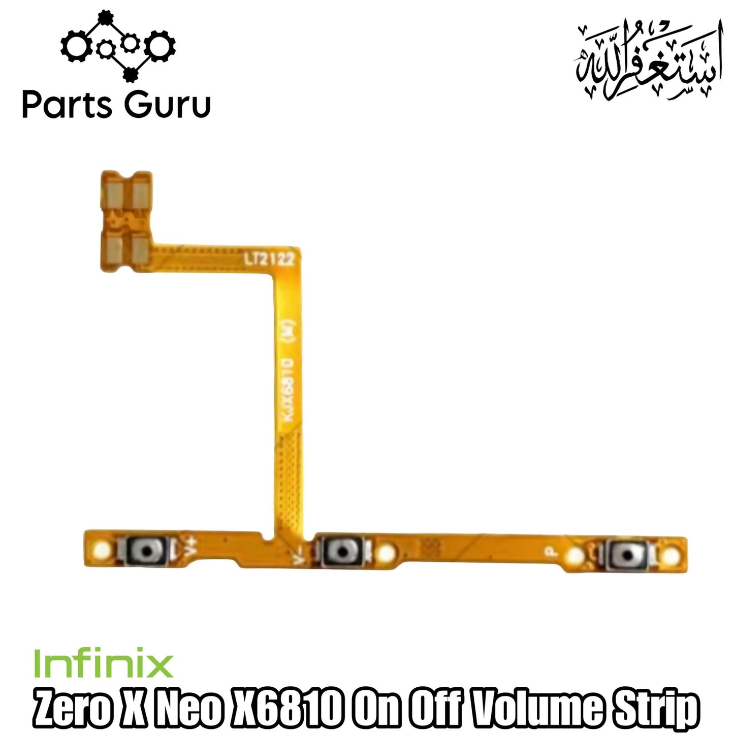 Infinix Zero X Neo X6810 Power Volume Button Flex || Infinix zero x neo power volume button strip || X6810 on off volume strip ||