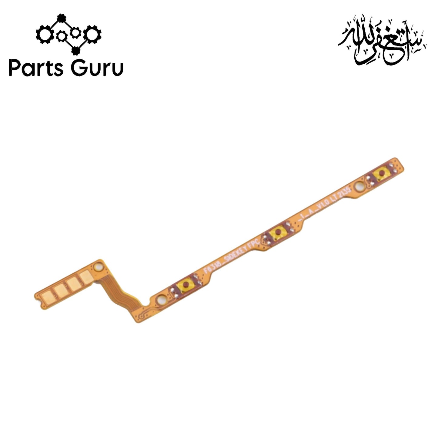 Tecno Pop 5 LTE Power & Volume Button Flex || Tecno Pop 5 lite power & volume button strip || Pop 5 LTE on off volume strip || Parts Guru