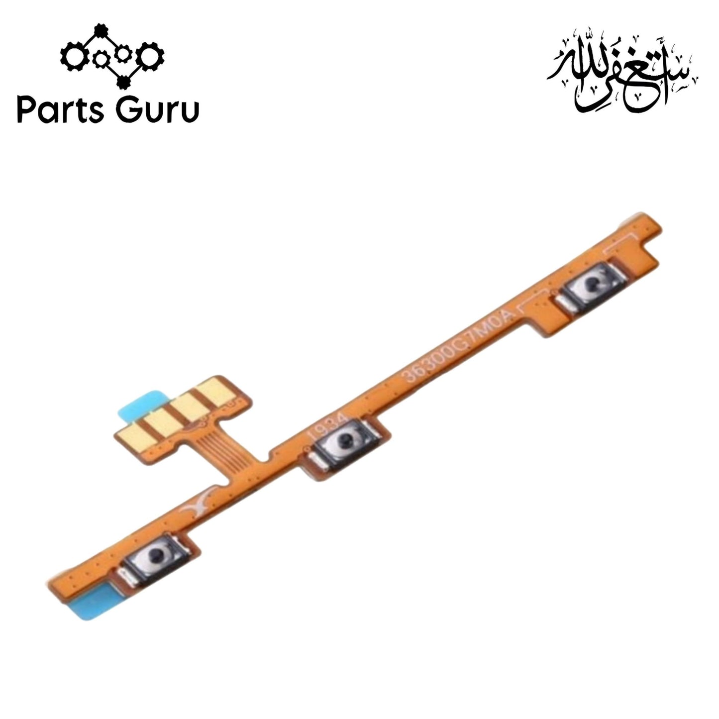 Xiaomi Redmi Note 8 Pro Power Volume Button Flex || Xiaomi Mi Note 8 pro on off volume button strip || Redmi note 8 pro on off strip || Parts Guru