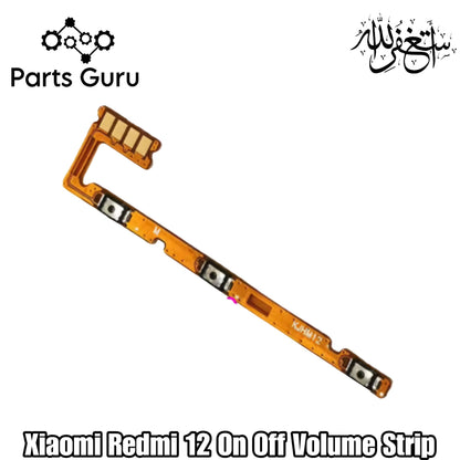 Xiaomi Redmi 12 Power Volume Button Flex || Redmi 12 On Off Volume Button Strip || redmi 12 on off volume strip || Parts Guru