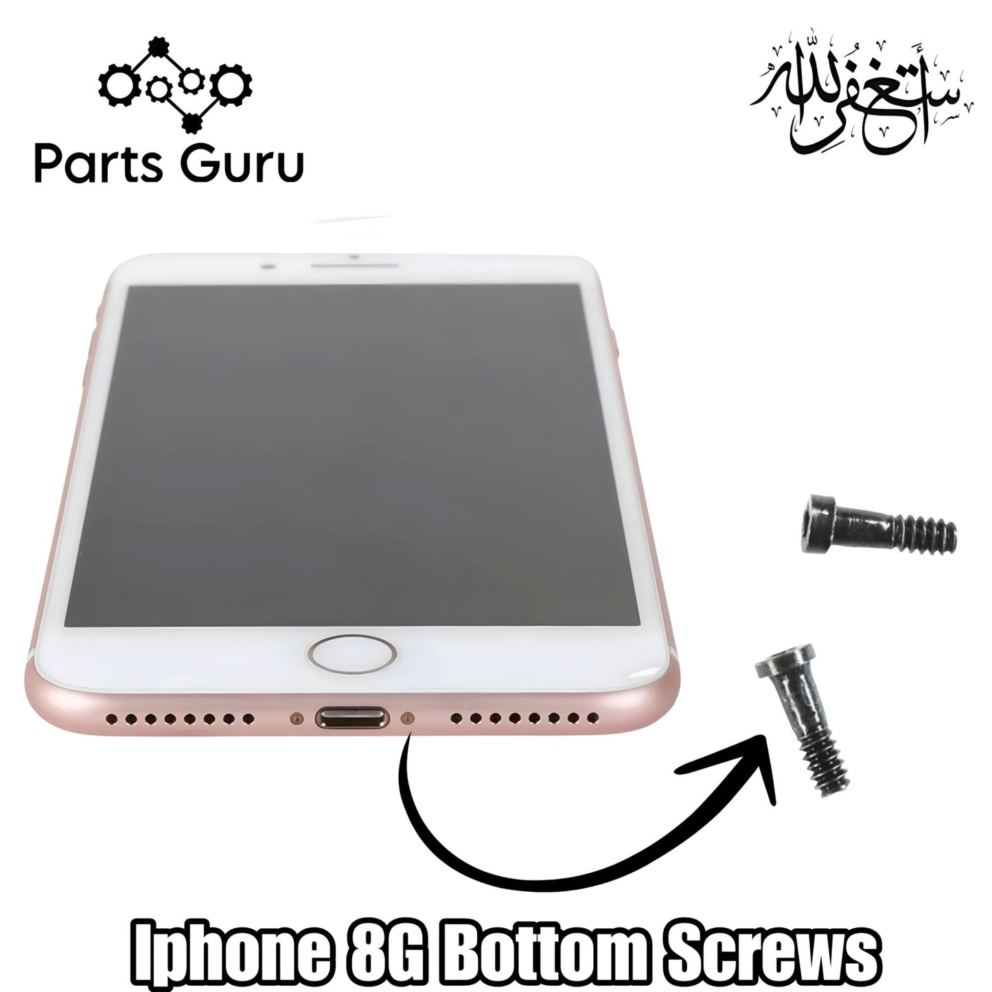 Iphone 8/8G Bottom Screws || Iphone 8 bottom screws || Parts Guru