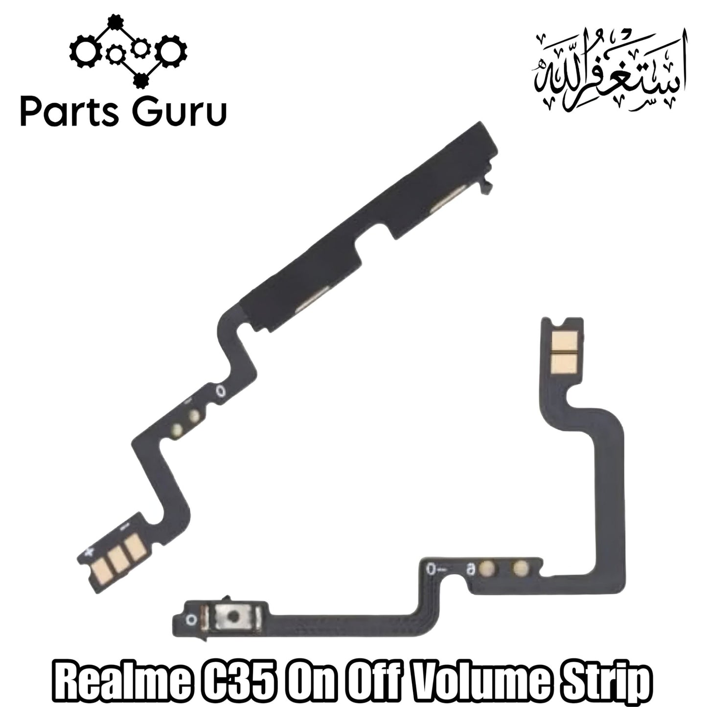 Realme C35 Power Button & Volume Button Flex  || Realme C35 power volume button strip || C35 on off volume strip || Parts Guru