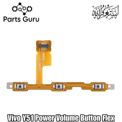 Vivo Y51 Power Volume Button Flex || Vivo y51 power volume button strip || Y51 on off volume strip || Parts Guru