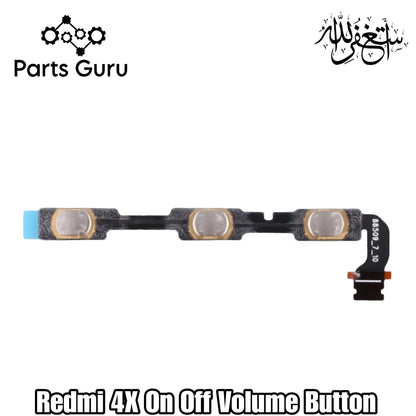 Redmi 4x Power & Volume Button Flex || Redmi 4x power volume button strip || Redmi on off strip || Parts Guru