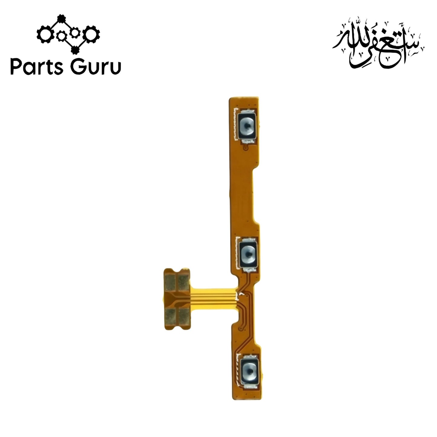 Xiaomi Redmi A3 Power Volume Button Flex || Xiaomi Mi A3 power volume button strip || Mi A3 On Off Volume Strip || Parts Guru