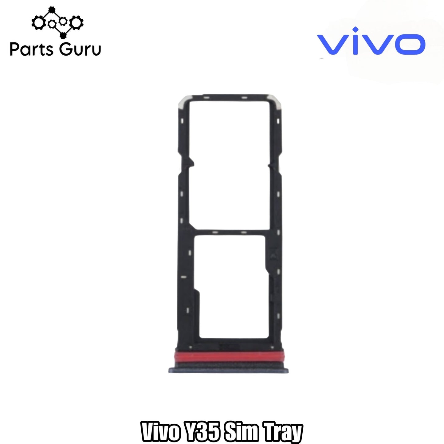 Vivo Y35 Sim Tray || Vivo y35 Sim Slot || y35 Sim tray || Parts Guru