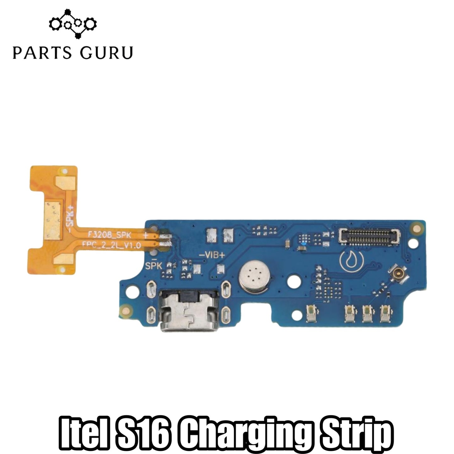 Itel S16 Charging Strip || Itel S16 Charging Board || Itel S16 Charging flex\ Charging Strip || Parts Guru