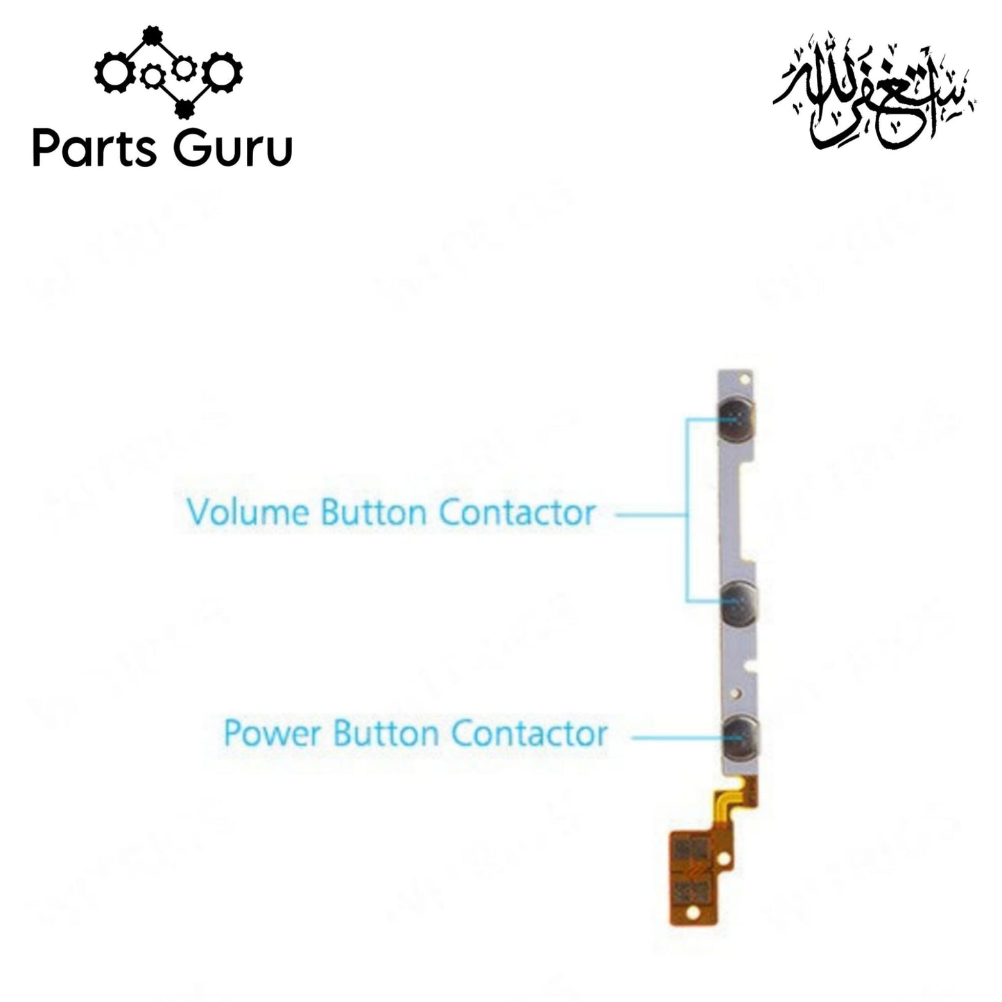 Huawei Honor 3C Power & Volume Button Flex || Huawei honor 3c power & volume button strip  || Honor 3C on off volume strip || Parts Guru