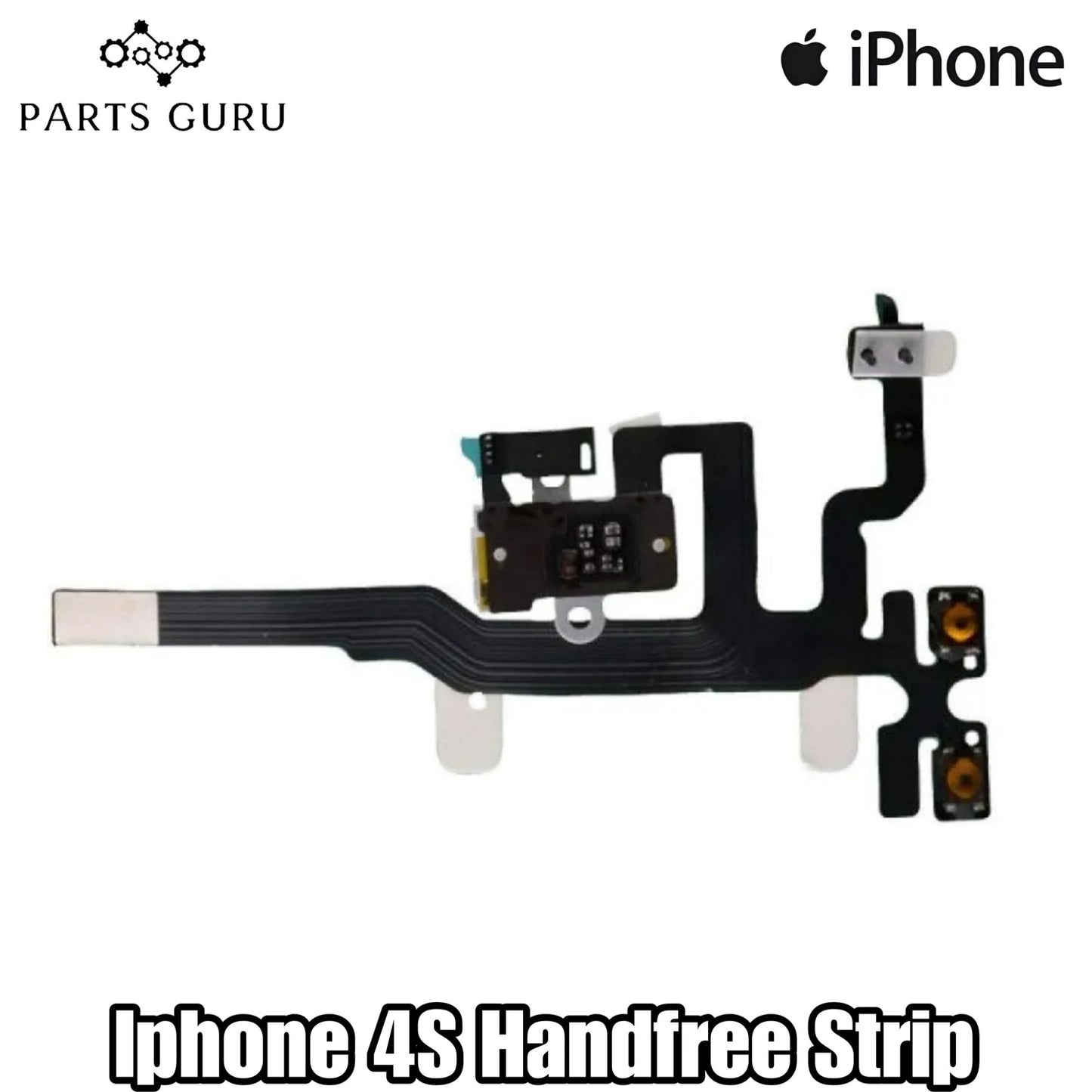 Iphone 4S Handfree Strip || Iphone 4s handfree strip  || iphone 4s volume button & Handfree jack strip || Parts Guru