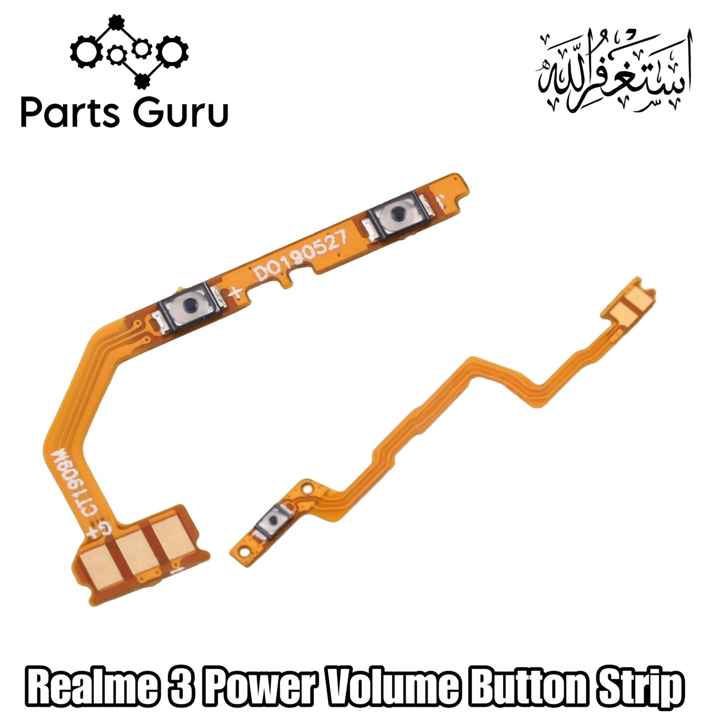 Realme 3 Power Volume Button Flex || Realme 3 power volume button strip || realme 3 on off volume button strip || Parts Guru