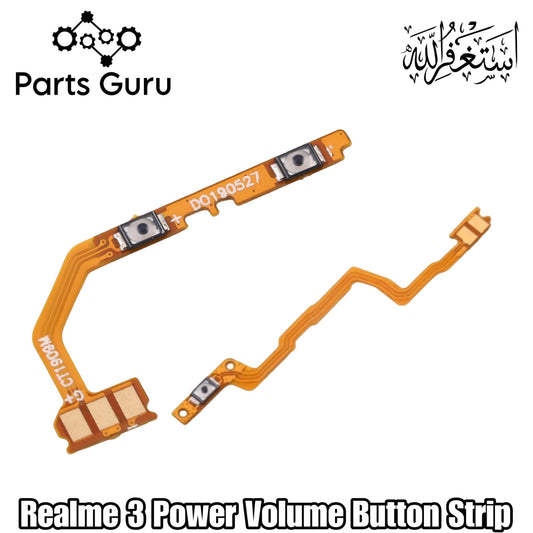 Realme 3 Power Volume Button Flex || Realme 3 power volume button strip || realme 3 on off volume button strip || Parts Guru