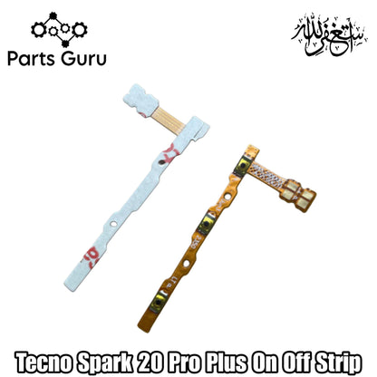 Tecno Spark 20 Pro Plus Power & Volume Button Flex || Tecno spark 20 power & volume button strip || Parts Guru