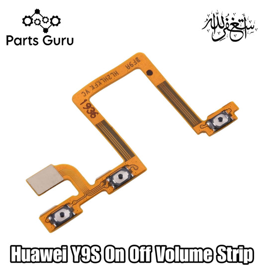 Huawei Y9S Power & Volume Button Flex || Huawei Y9s Power & volume button strip || Y9s on off volume strip || Parts Guru