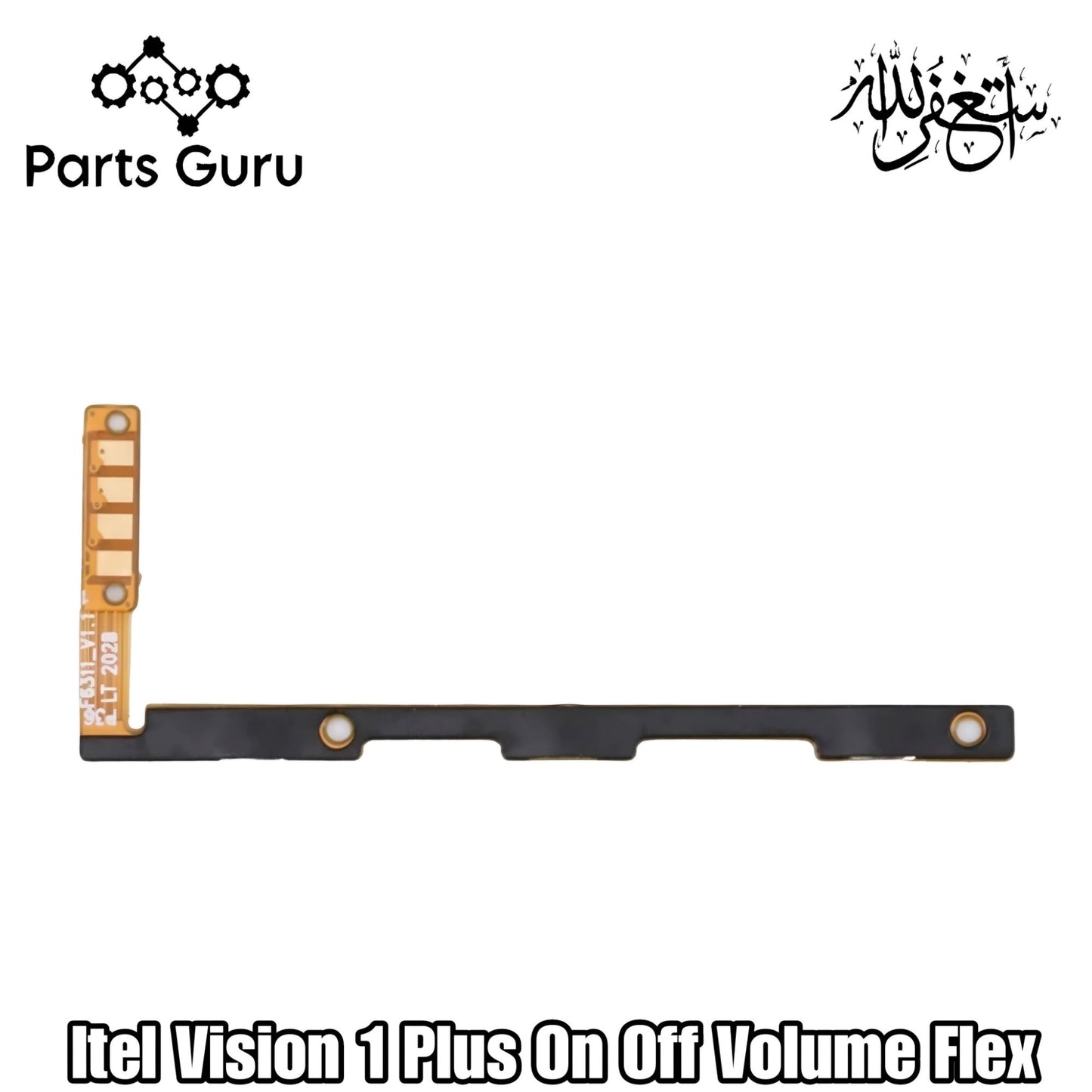 Itel Vision 1 Plus Power On Off Volume Key Button Flex  || Itel Vision 1 Plus On Off Volume Button Strip || vision 1+ on off volume strip || Parts Guru