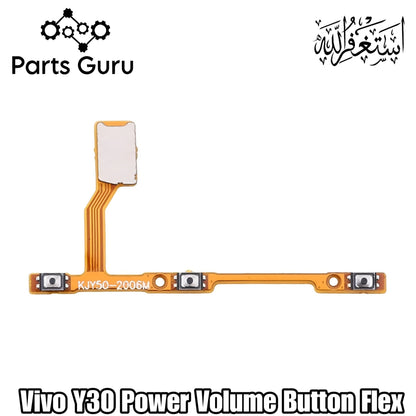 Vivo Y30 Power Volume Button Flex || Vivo y30 power volume button strip || Y30 on off volume strip || Parts Guru