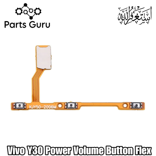 Vivo Y30 Power Volume Button Flex || Vivo y30 power volume button strip || Y30 on off volume strip || Parts Guru
