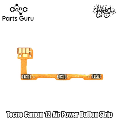Tecno Camon 12 Air Power & Volume Button Flex || Tecno Camon 12 power & volume strip || camon 12 on off strip || Parts Guru
