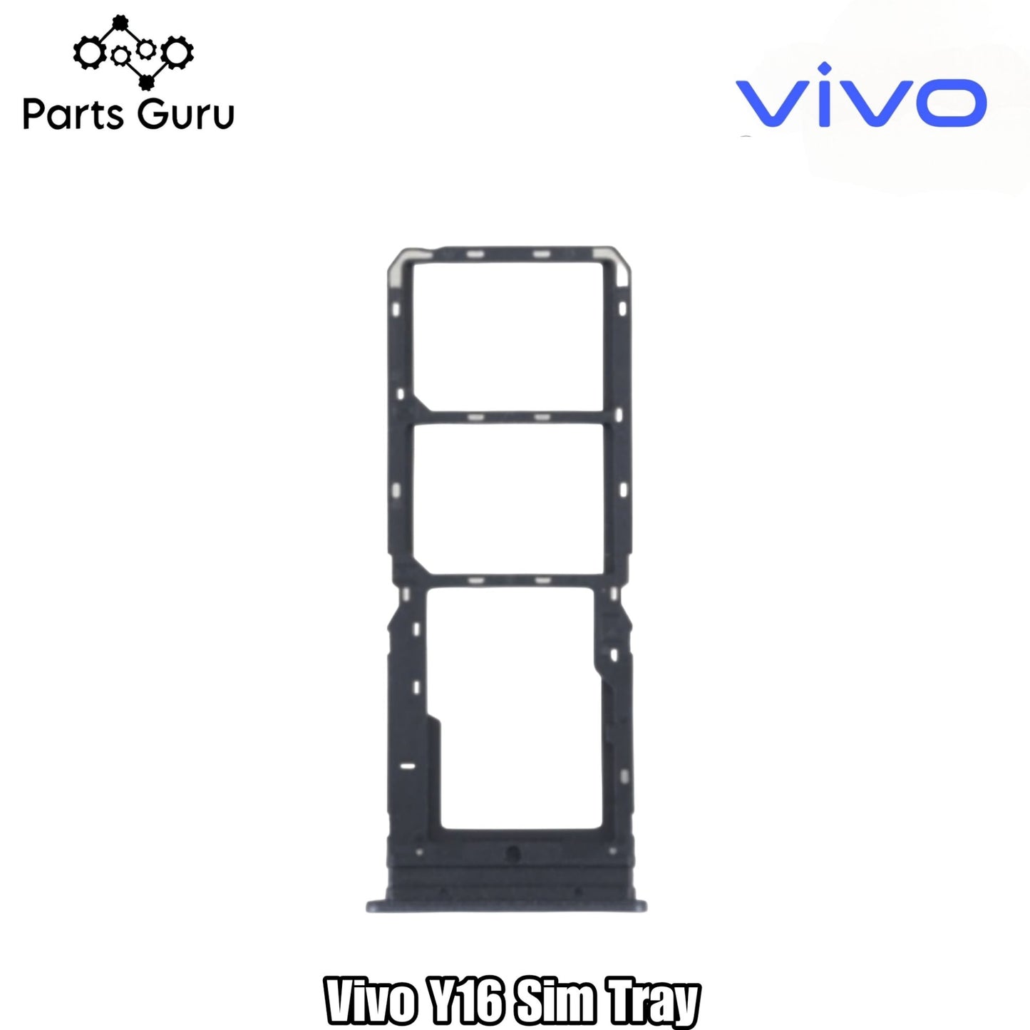 Vivo Y16 Sim Tray || Vivo Y16 Sim Slot || Y16 Sim tray || Parts Guru