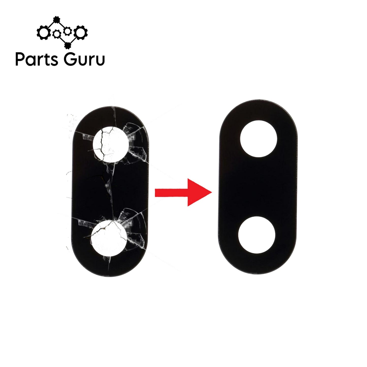 Aqous R2 Original Camera Glass || Aqous R2 Camera lens || R2 camera lens / camera glass || Top Notch Quality  || Parts Guru