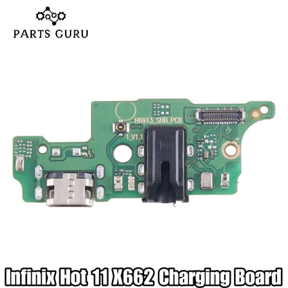 Infinix X662 Charging Strip || Infinix Hot 11 X662 Charging Board || Hot 11 charging flex || Parts Guru