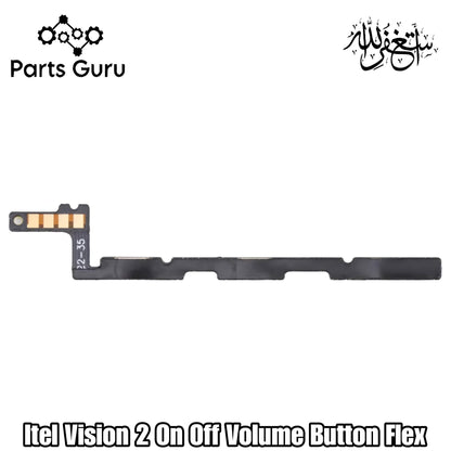 Itel Vision 2 Power Volume Button Flex || Itel vision 2 power volume button strip || Vision 2 On Off Volume Strip || Parts Guru