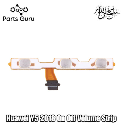 Huawei Y5 2018 Power & Volume Button Flex || Huawei y5 2018 power & volume button strip || Y5 2018 on off volume strip || Parts Guru