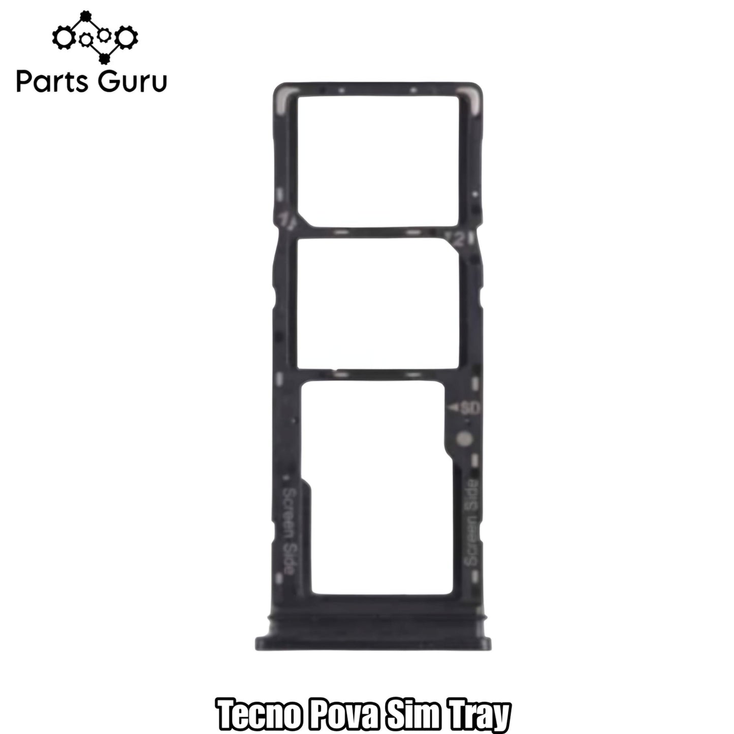 Techno pova Sim Tray ||  Pova Sim Tray || techno Pova Sim tray/ Sim Slot || Parts Guru
