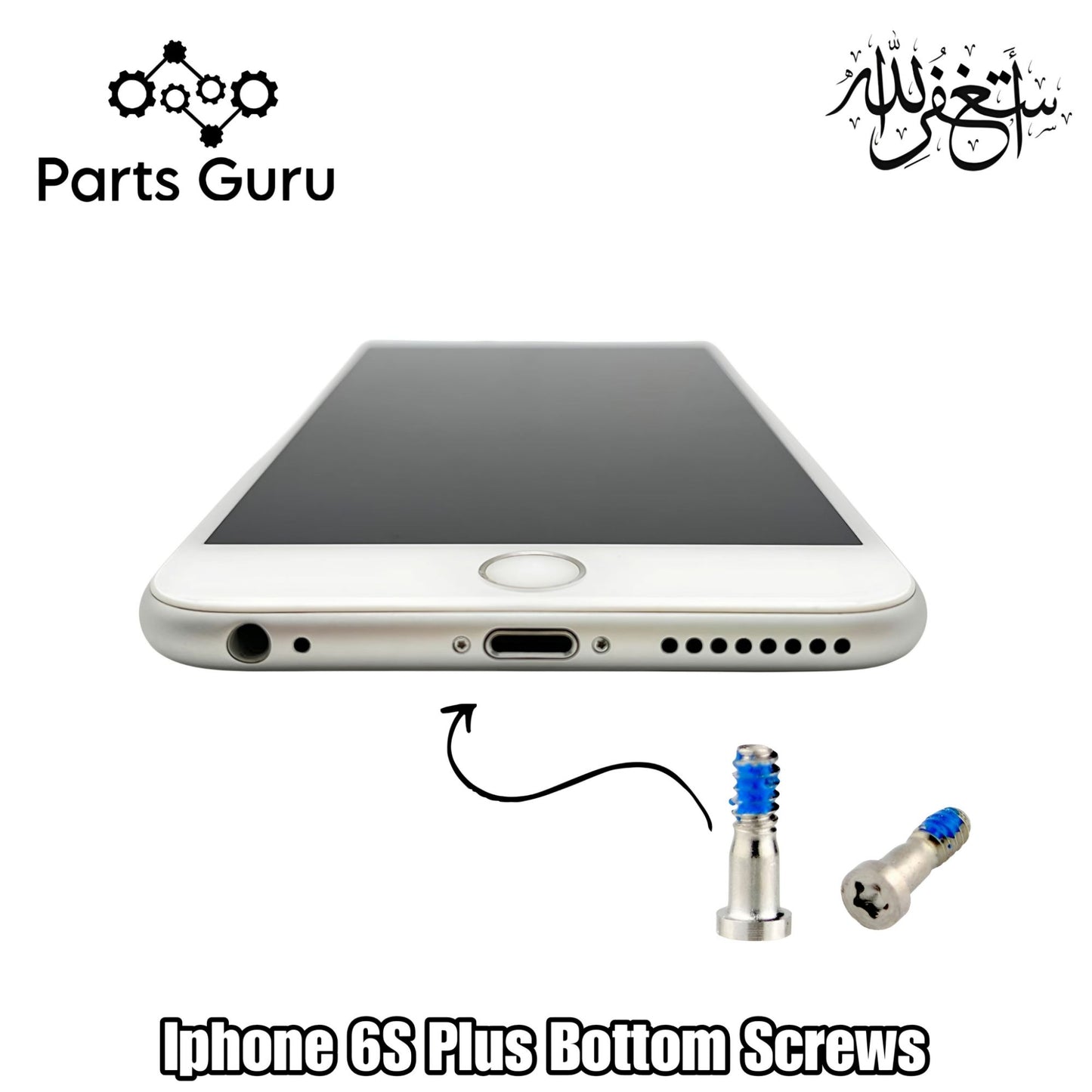 Iphone 6S Plus Bottom Screws || Iphone 6s plus bottom screws || iphone 6s+ bottom nuts || Parts Guru