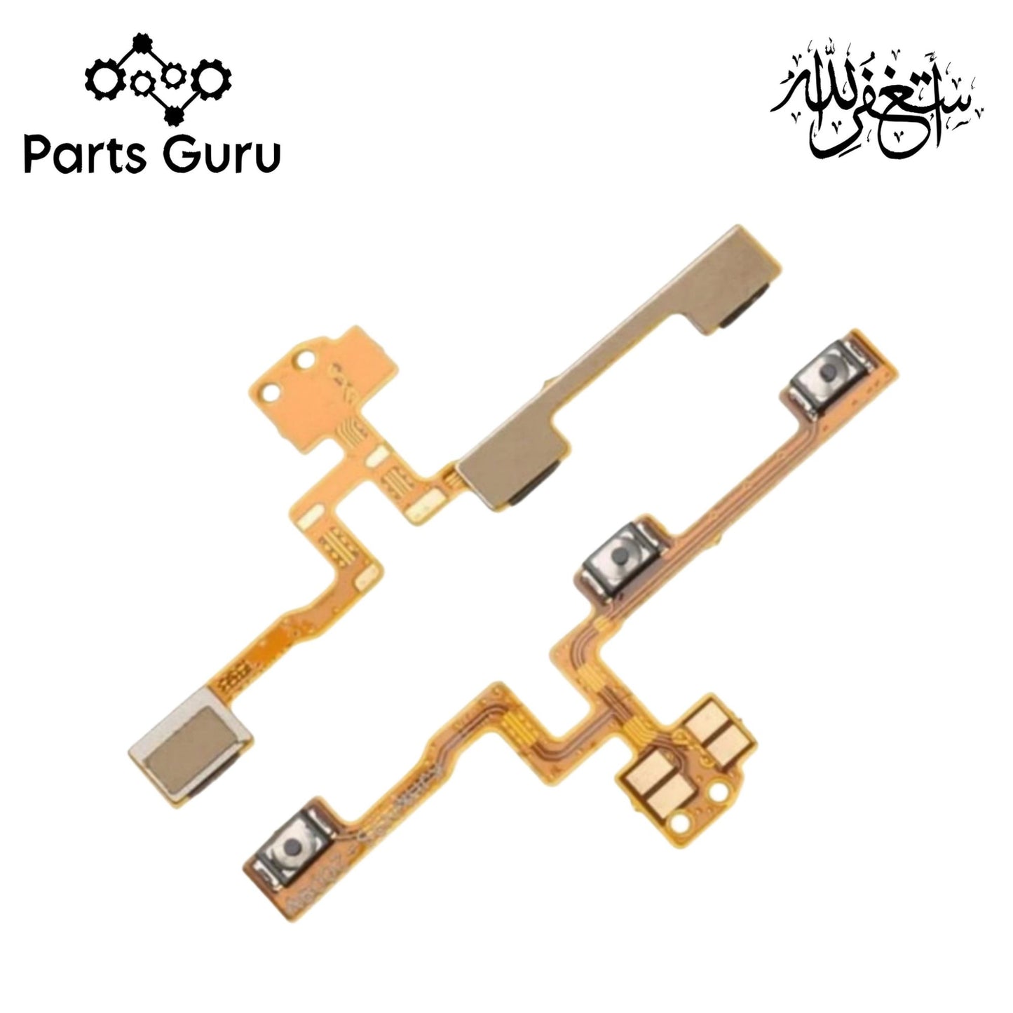 Xiaomi Redmi Note 9 Pro Power Volume Button Flex || Redmi Mi Note 9 Pro On Off Volume Button Strip || Note 9 pro on off strip || Parts Guru