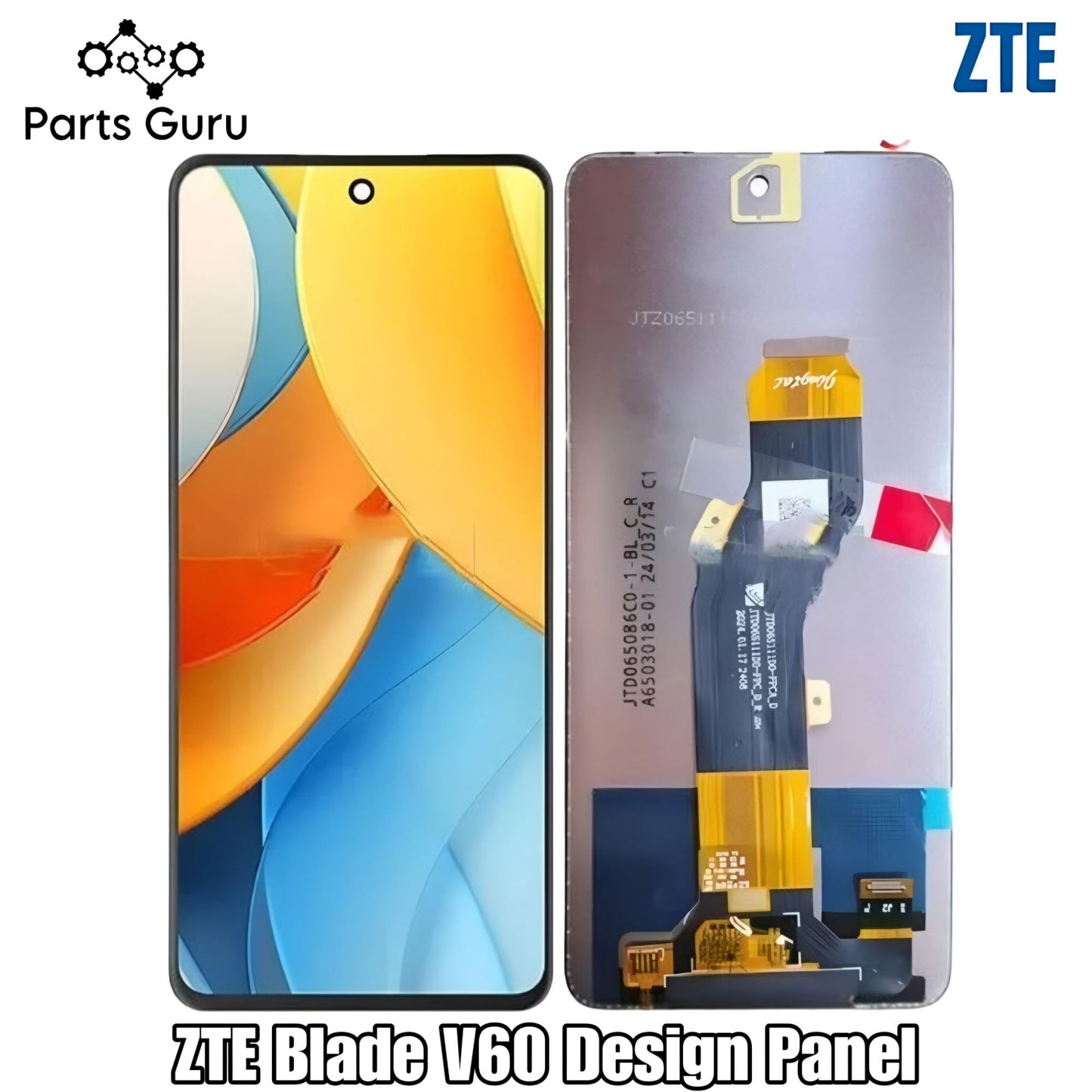 ZTE Blade V60 Design Panel || Zte Blade V60 design panel || ZTE v60 complete screen replacement || Parts Guru