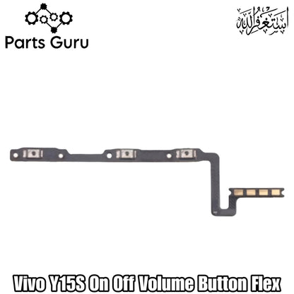 Vivo Y15S Power Volume Button Flex || Vivo y15s power volume button strip || Y15s on off volume strip || Parts Guru