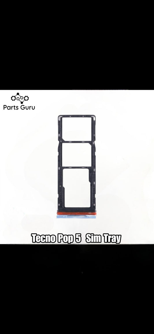Techno Pop 5 Lite Sim Tray || Pop 5 lite  Sim Tray || techno pop 5 Sim tray/ Sim Slot || Parts Guru